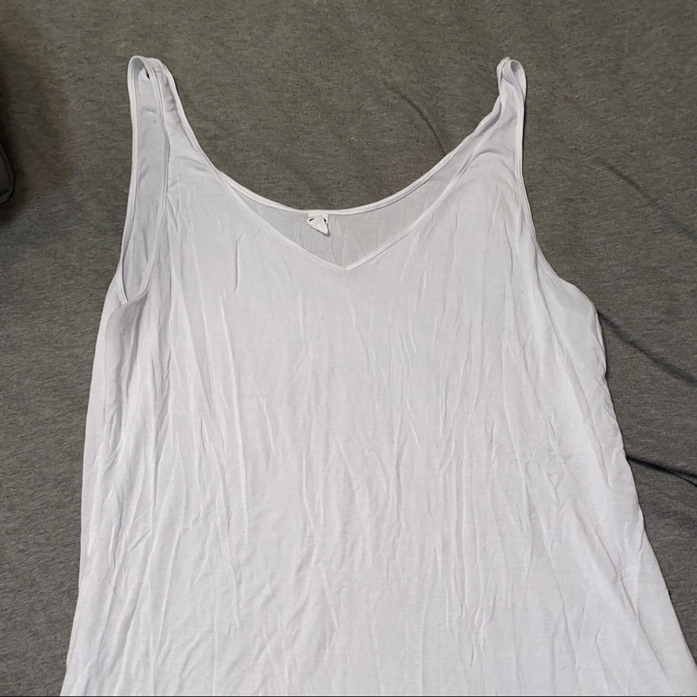 v-neck tank